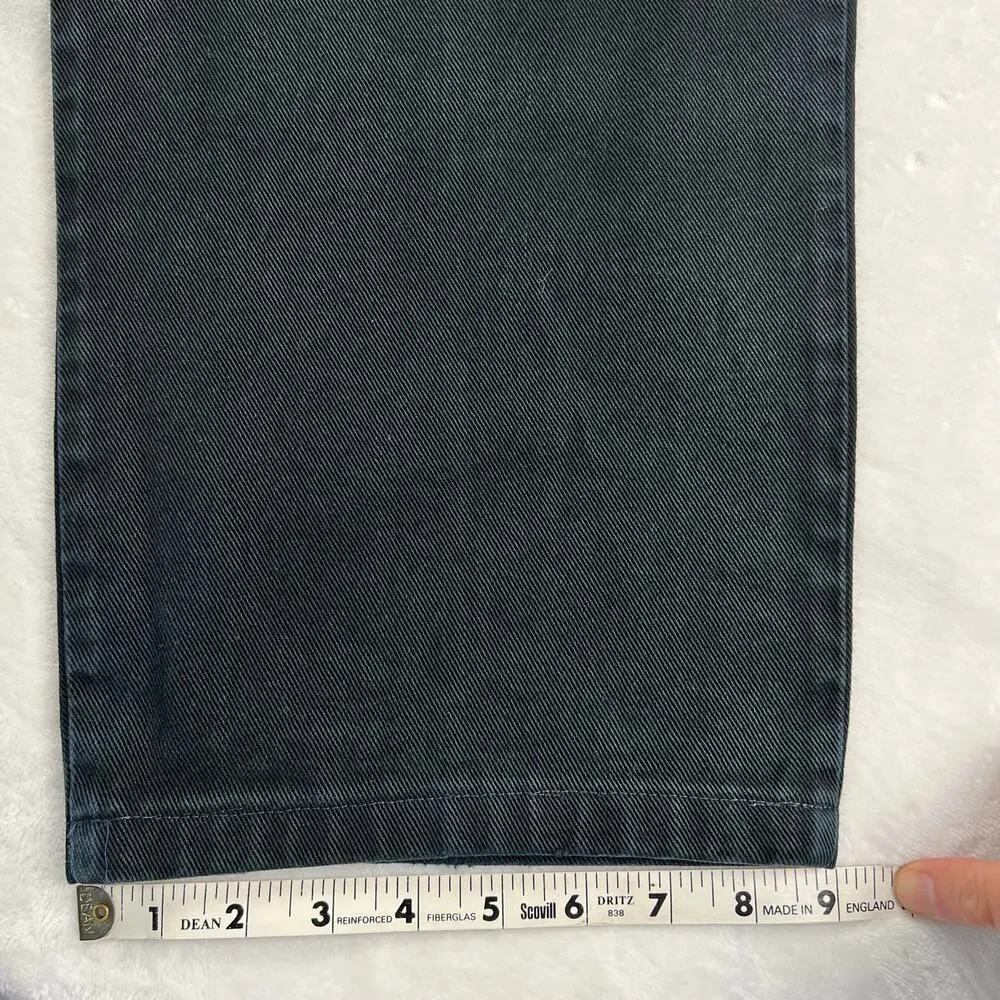 Bear Tag Vintage Men's Baggy Fit Black Jeans Y2K Size 36X31 USA Made